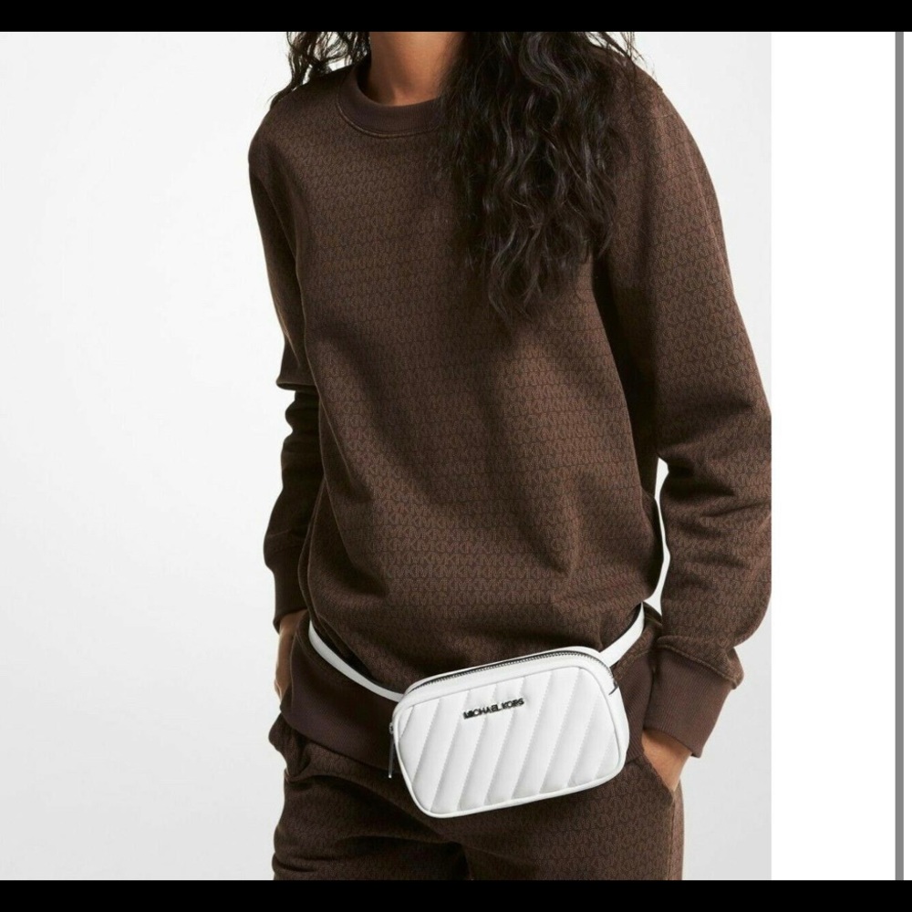 Michael Kors rose belt bag